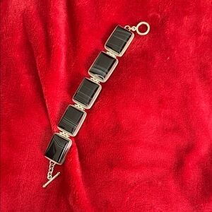 Elegant Black Stone Bracelet